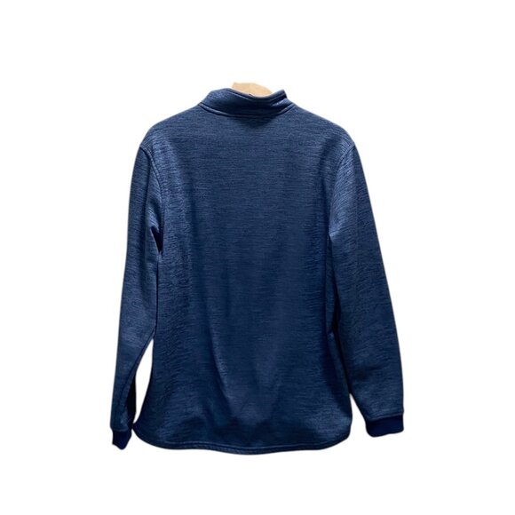 Under Armour Mens Quarter Zip Pullover Jacket Blue Size L Outdoor Athleisure - Picture 11 of 13
